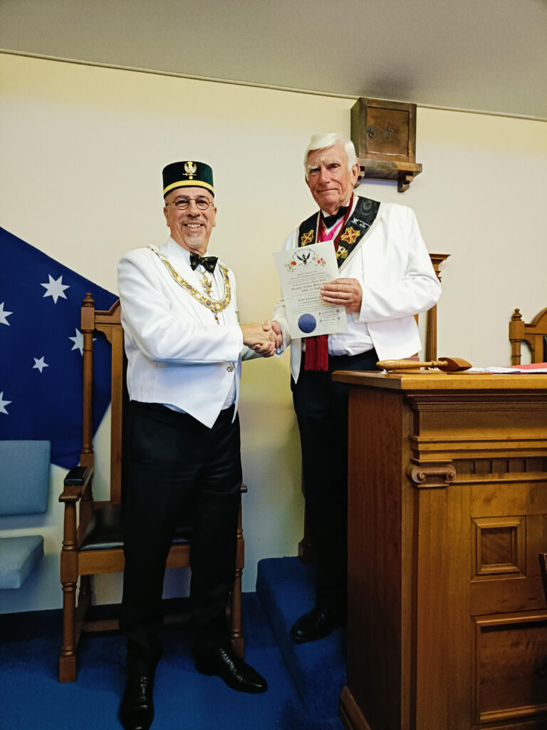 Waratah Consistory welcomes new GCIC and EPO